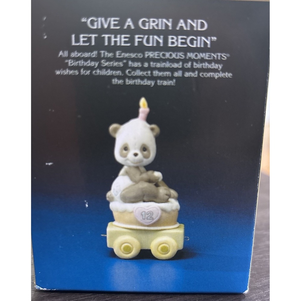 Precious Moments‎ 12 Year  Birthday  "Give A Grin And Let The Fun Begin" 488011